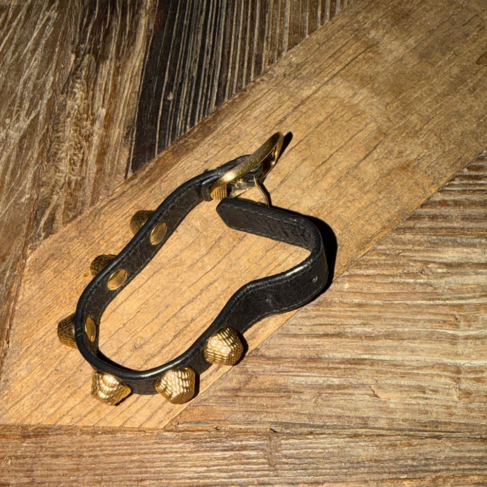Balenciaga Black and Gold Bracelet - Picture 3 of 3